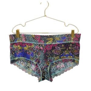 NEW Hanky Panky Printed Signature Lace Women’s Multicolor 1X NEVER WORN